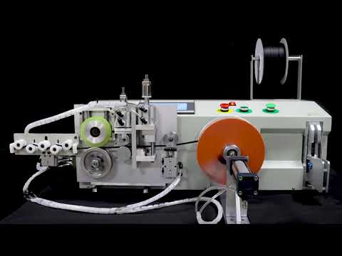 Automatic cable winding strapping machine