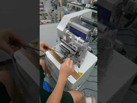 Cable wire sponge folding wrapping machine