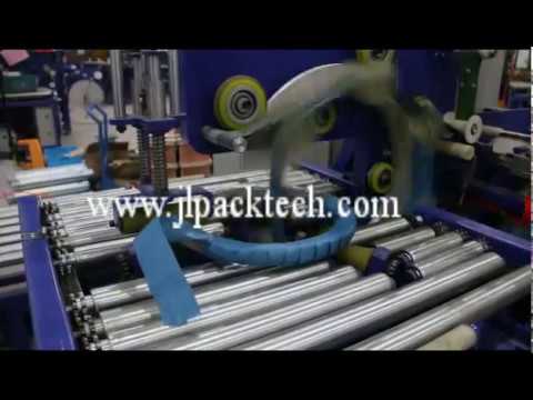 jlpacktech-horizontal wire coil packing machine (woven fabric tape)