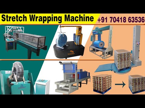 🔥About the Stretch Wrapping Machine | stretch wrapping machine in India | stretch wrapping machine