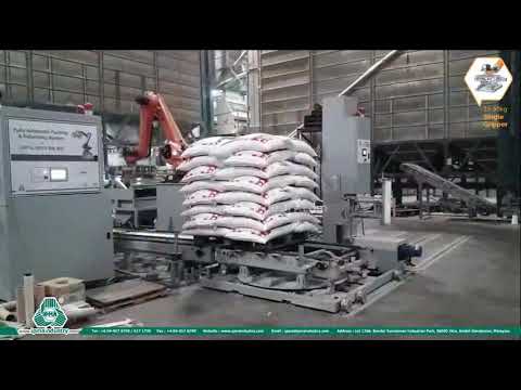 Fully Integrated Automatic Packing &amp; Palletizing System - 5 Line