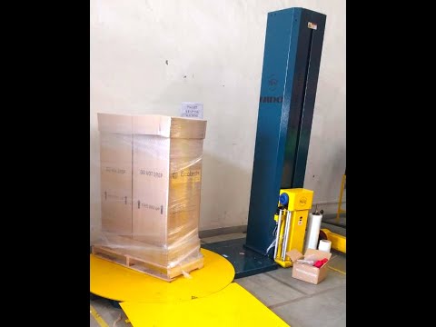 Nido Pallet Strech Wrapping Machine - Stand Alone | End Of Line Packing - Nido Machineries