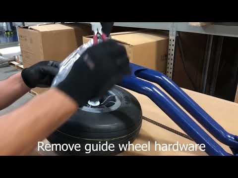 How to install a Robopac Robot S7 portable stretch wrapper