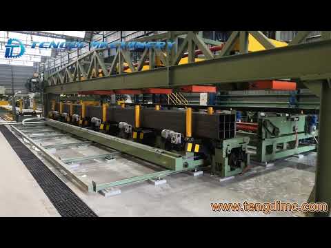 Steel pipe automatic packing and strapping machine