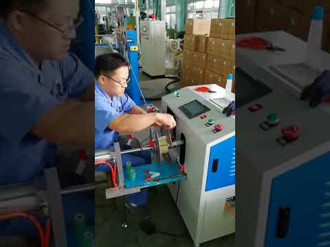 Cable coiling machine with meter counting function , traditional cable packing machine