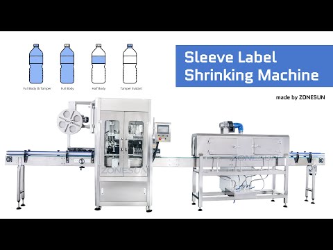 How to use ZS-STB150L Sleeve Label Shrinking Machine