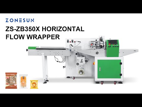 How To Use ZS-ZB350X Horizontal Flow Wrapping Machine