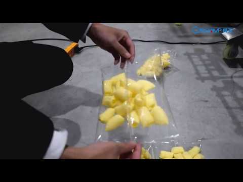 Semi automatic puffed food pillow packing machine - Manual packing machine