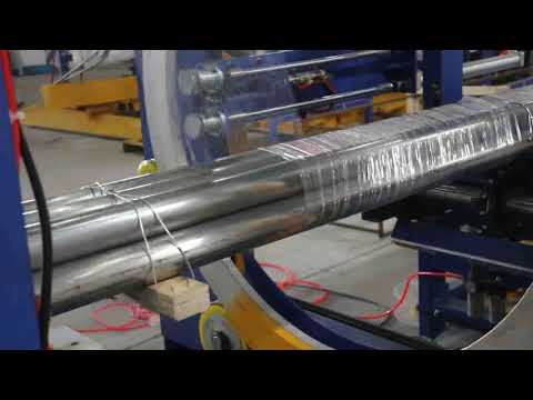 orbital stretch wrapper and horizontal wrapping machinery