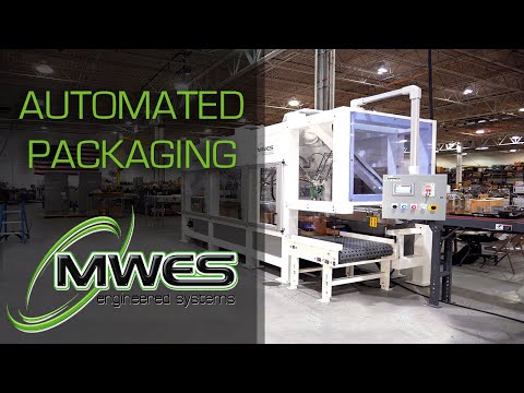 Robotically Automated Case Packaging Machine