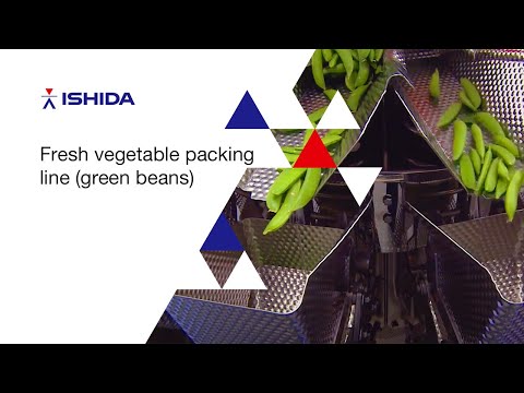 Fresh vegetable packing line (green beans)