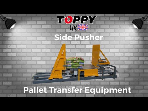 Automatic pallet changer (NEW 2023) &quot;Side Pusher&quot;