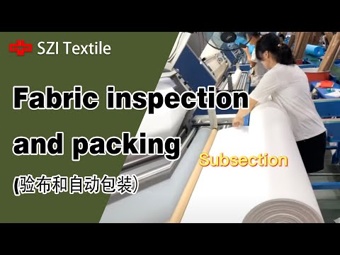 Protective clothing fabric packing ｜Factory automatic heat sealing packaging Line｜ #shorts