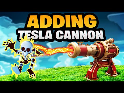 Adding Tesla Cannon Zap | ZAP them all! | Part 22