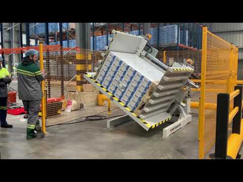 Pallet Inverter - TOPPY INVERTER (milk) with anti crush system