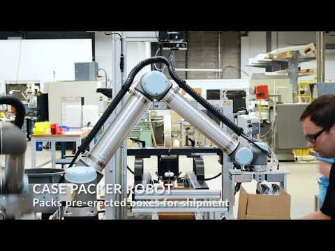 Packaging Automation Using Collaborative Robots | Cobots | ONExia Inc.