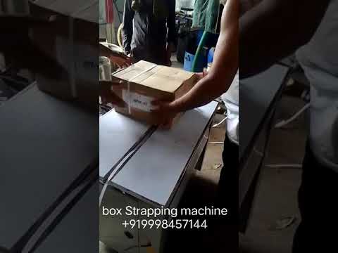 semi automatic Strapping machine||patti packing machine||box Packing||box strapp||Strapping machine