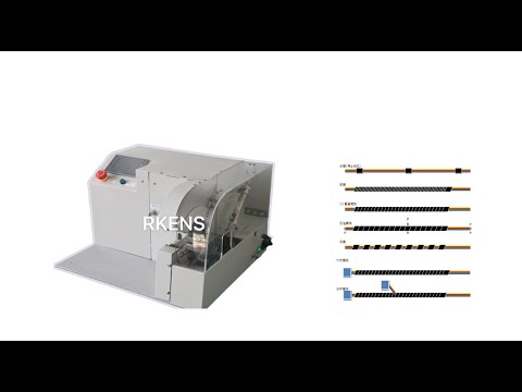 Automatic wire harness taping machine , wire tape wrapping machine