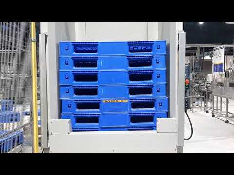 Pallet Dispenser / Pallet Magazine | Automatic Pallet Handling Equipment