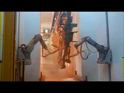 Industrial Robotic Painting System