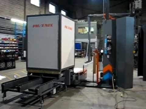 PCTA-2000 Pallet Wrapper With Digital Scale Q.C Testing | Phoenix