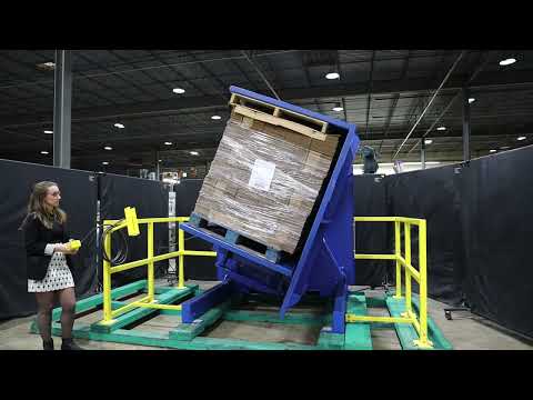 Cherrys Industrial Equipment SC75P Pallet Inverter Demonstration