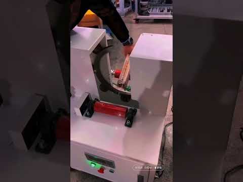 Samll type stretch film wrapping packaging machine for rod cable