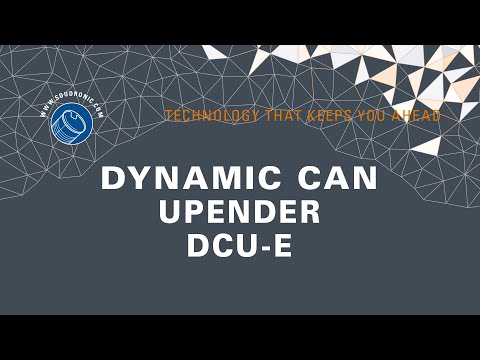 SOUDRONIC Group - Dynamic Can Upender DCU-E