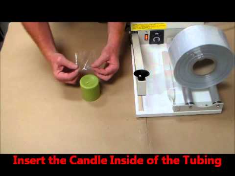 Shrink Wrap a Candle