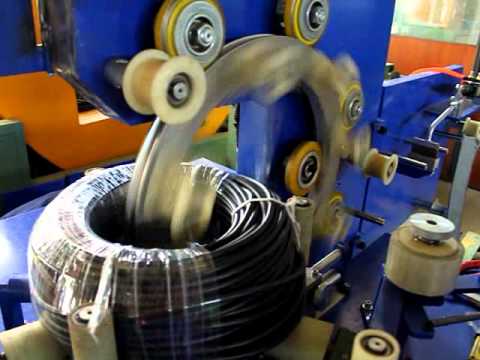 Cable coil wrapping machine, Cable coil wrapper