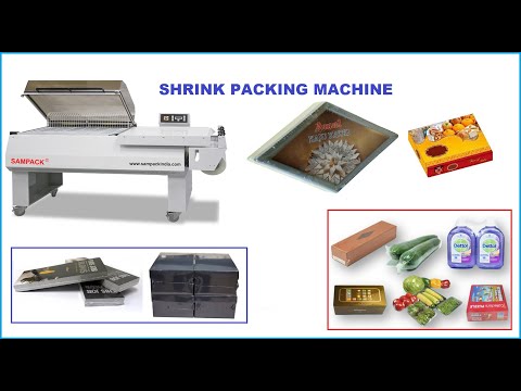 Box Shrink Wrapping Machine Sweet box Shrink Packing machine Shrink chamber Machine Coimbatore