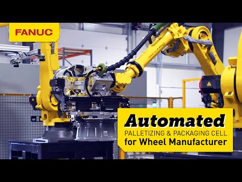 Get it Done with Robotic Wheel Palletizing and Packaging