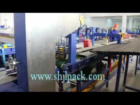 copper rod packing by bag; copper rod flow wrapping machine