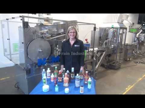 Complete Bottle Filling Line Demonstration