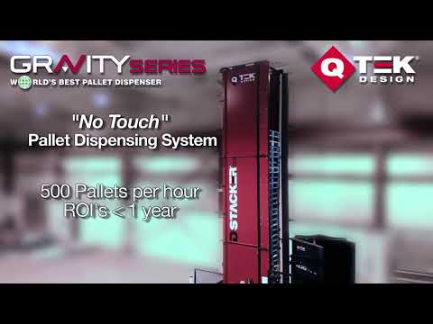 QTEK DStacker - Worlds Best Pallet Dispenser