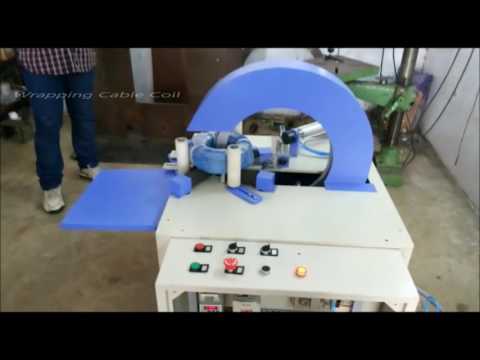 Nido cable coil wrapping Machine | Wire Coil Wrapping Machine