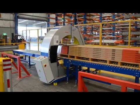 Horizontal Wrapping Machine - Aluminium Extrusions