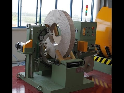 steel coil packing machine/coil wrapping machine,coil wrapper