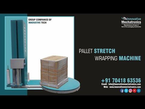 PIM-002 Pallet Stretch Wrapping Machine | pallet wrapping machine | pallet stretch wrapper