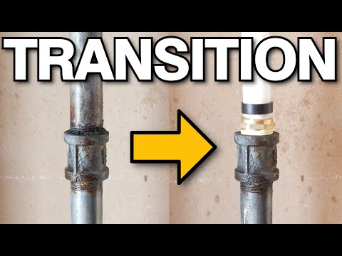 How to TRANSITION (PEX | COPPER | POLYB | CPVC | GALVANIZED) (COMPLETE GUIDE) | GOT2LEARN