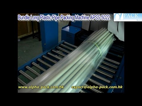 Bundle Long Plastic Pipe Packing Machine APSS-5022