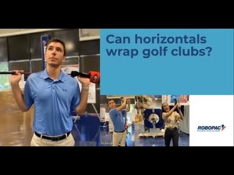 The Stack it Pack it Wrap it Challenge - Can a Robopac Horizontal Stretch Wrapper Wrap Golf Clubs?