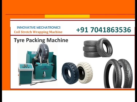 tyre wrapping machine/coil stretch wrapping machine/binding wire wrapping machine