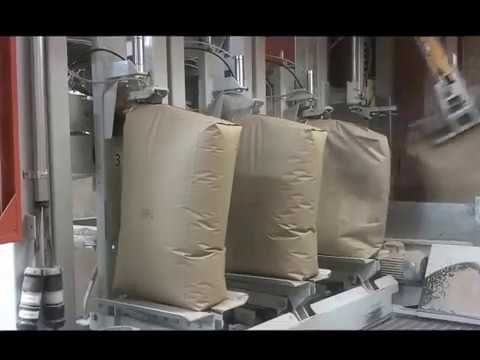 Fully Automated Model 730 Pressure Flow Valve Bagging System (600 Bags / Hour)