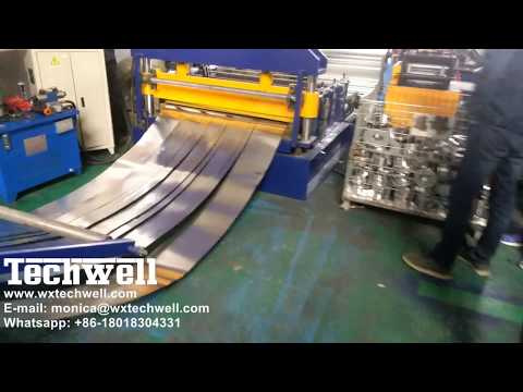 0.18-1.0mm x 1250mm Aluminum, Steel Coil Slitting Cut To Length Line