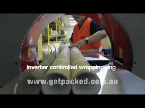 Orbital Wrapper or Spiral Wrapper Get Packed Sydney Australia