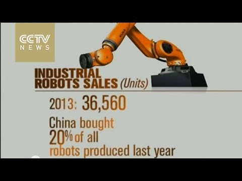 China becomes No.1 market for industrial robots