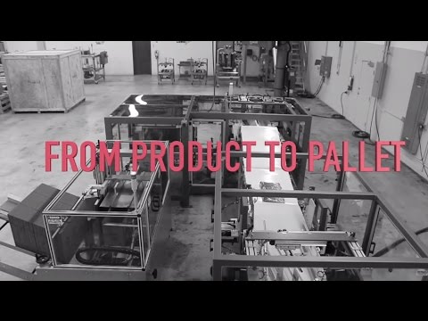 Complete Automated Packaging Machine Solution - From Product to Pallet