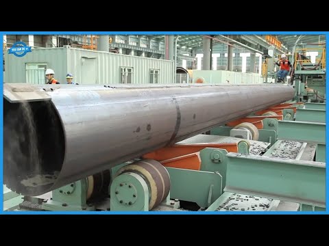 Manufacturing Process of Large Steel Pipe and Concrete Pipe. The making of a Fiskars shovel