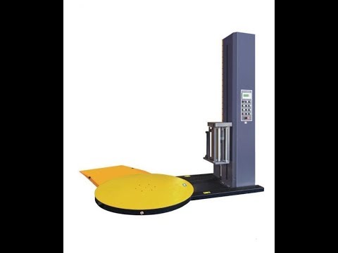 G1 pallet stretch wrapper pallet stretch wrapping machine with power pre-stretch film carriage